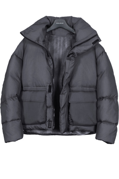 charcoal volume puffer goose down
