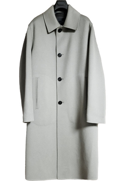 22 F/W cashmere blend balmacaan coat