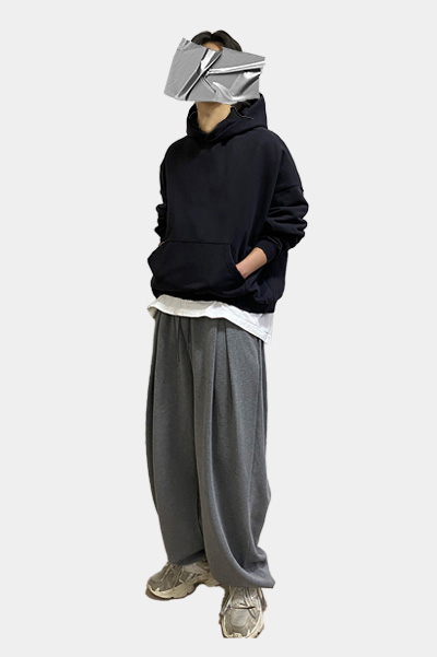 four tuck wide pants2차 재입고