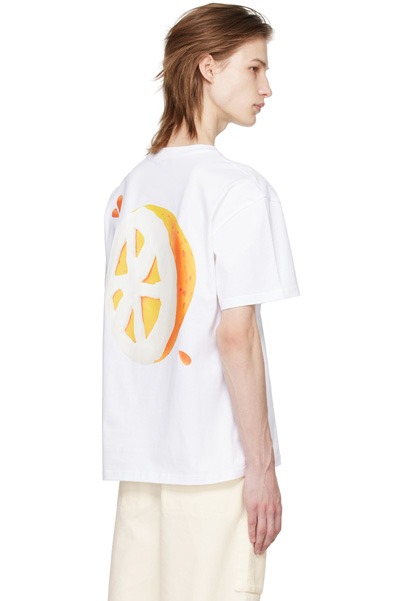 24 S/S White Orange T-Shirt